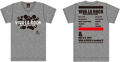 SVOLMEコラボ　VIVA LA ROCK Tシャツ